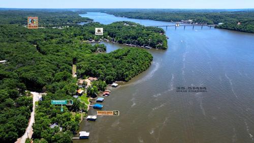 Sunrise Beach House | Boondock Bliss - Lakefront with Private Dock Sleeps 15
