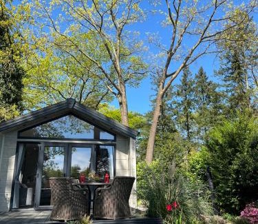 Municipality of Barneveld Ski Chalet | Boshuisje Villa Veenvink met privé sauna