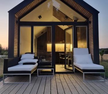 Sulmin Ski Chalet | BOSKO domki z sauną i balią w Sulminie obok Gdańska