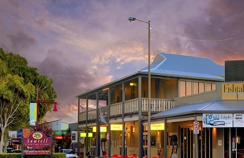 Sawtell Apartment | Bougainvillea - just across the street from the ocean