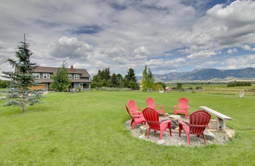Bozeman House | Bozeman Home on 11 Acres with Mountain Views!