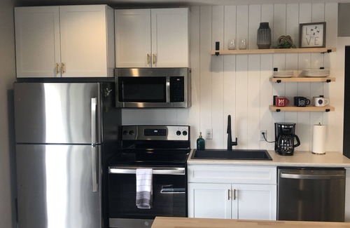 Arnolds Park House | BPO Fieldhouse. 2 bed/1 bath completely updated home in the heart of AP/Okoboji!
