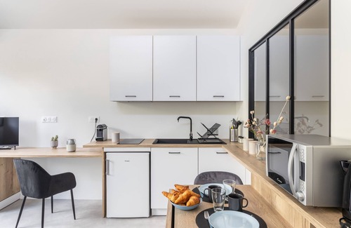 Saint-Helier Apartment | Bréhat - Appartement moderne, confortable à Rennes