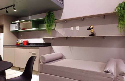 Santo Amaro Apartment | Duplex Studio Subway Brooklin American Consulate