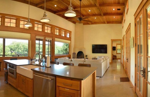 Wimberley House | Brand New! Blanco Riverfront Bliss! 1/2 mile to Downtown!