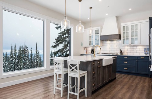 Silver Star Mountain House | Brand new duplex on the Ridge with incredible mountain views and an elevator!