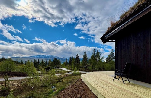 Bykle House | Brand new cabin at Hovden with 2 bathrooms and ski in/out cross-country skiing