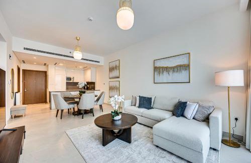 Al Safa Apartment | Brand new Canal Residence complex 1 BD Apt