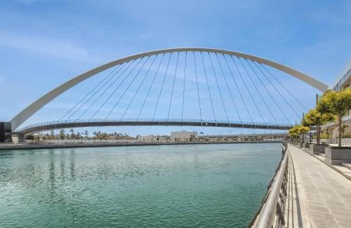 Al Safa Apartment | Brand new Canal Residence complex 1 BD Apt
