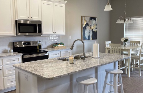 Abilene House | Brand-new duplex near great restaurants and shops - full kitchen, W/D, & AC