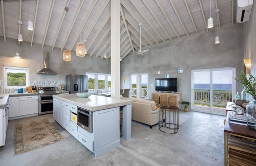Gregory Town House | Brand New Estate w/2-Ocean Views, 1 Mile to Surfer's Beach. NEW POOL!