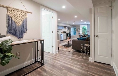 Upper Fells Point Apartment | Brand New! Private garden apartment in historic Upper Fells Point