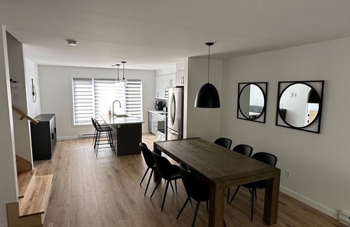 Saint-Faustin-Lac-Carre House | Brand new Ski in/Ski out Family Chalet Sleeps 10 in Mont Blanc, Quebec