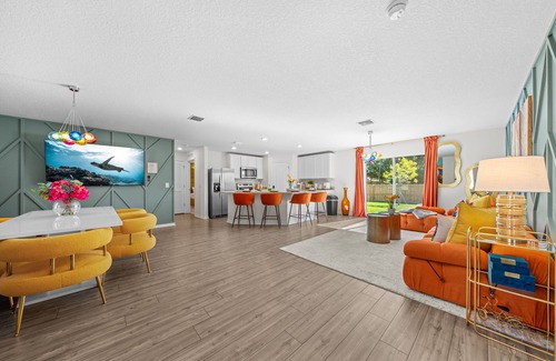 Palm Bay House | Brand New Theme House w Game Room : Encanta Magical