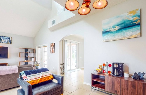 Lakeview Village House | Brandon Retreat - Dog-friendly home with private pool & pool spa