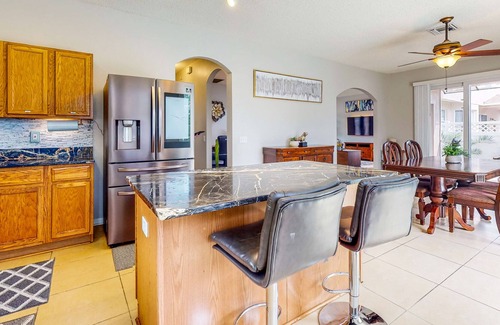 Lakeview Village House | Brandon Retreat - Dog-friendly home with private pool & pool spa