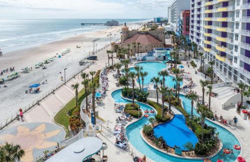 Daytona Beach House | Breath Taking 3 BR Direct Oceanfront Condo with Private Balcony at The Wyndham Ocean Walk Resort
