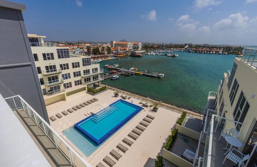 Oranjestad Apartment | Breathtaking 2 Bedroom Apartment with Harbor View
