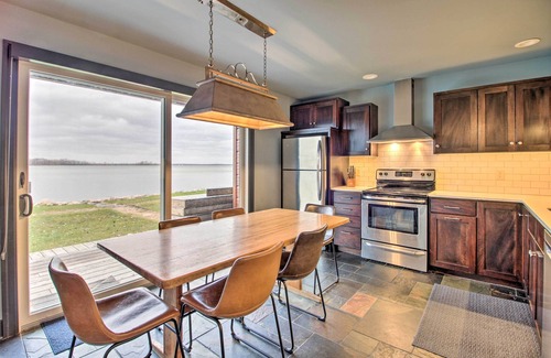 Breezy Point House | Breezy Point Escape w/Views, Dock & Fire Pit!