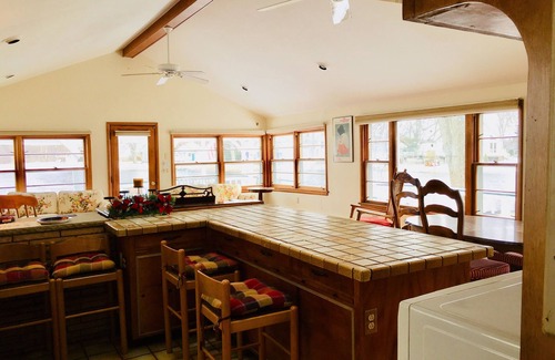 Whitmore Lake House | Brian Boru's White House Cttge On The Lake ~ Ann Arbor ~ Kayaks ~ Pontoon Avail