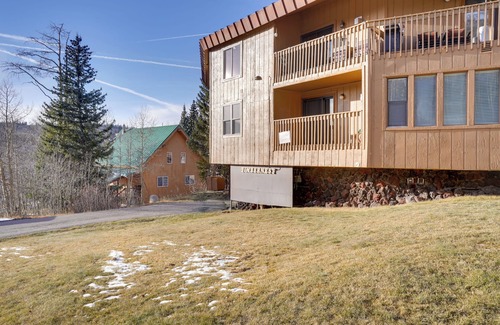 Brian Head Apartment | Brian Head Condo w/Balcony, Grill & Mountain View