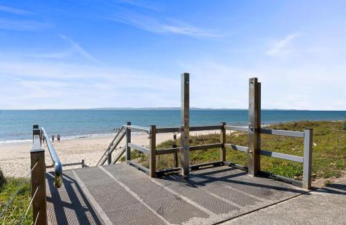 Woorim House | Bribie Beach House with Pool - Walk to Surf & Shops