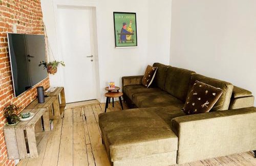 Antwerp Apartment | Brick 36 Antwerp - Contemporary Flat with Authentic Touch