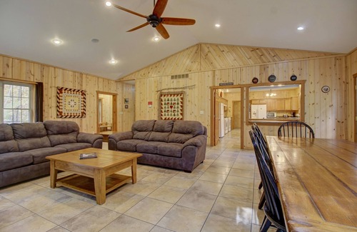 Lac du Flambeau Cabin | Bridge Builder Cabin with private dock on 294 acre Big Crooked Lake
