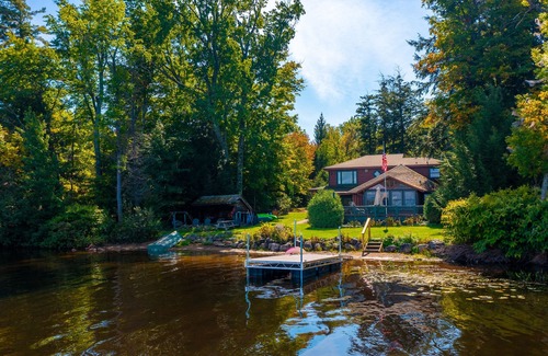 Tupper Lake House | Bridgeview- Luxury Waterfront on Lake Simond