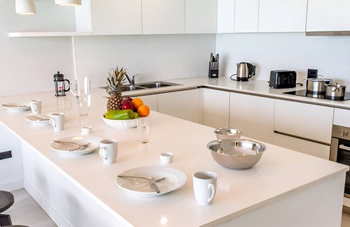 Fryes Beach Hotel | Bright & Airy Villa with Private Deck Overlooking Pristine Beaches with Kitchen