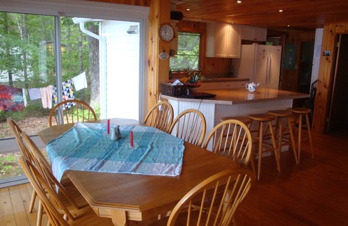 Raymond Cottage | Bright and cozy waterfront home on Panther Pond with stunning lake views!
