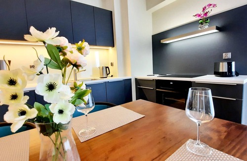 Miedzyzdroje Apartment | Bright apartment A102 with sea view near the beach 2 bedroom terrace