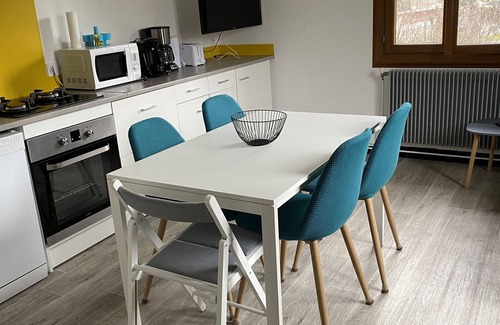Allevard Apartment | Bright apartment with lovely view for 1 to 6 people