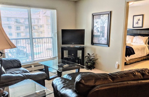 Northeast Edmonton Condo | Bright Clean 2 bed 2 bath, U/G parking, 1 min away from transit hub