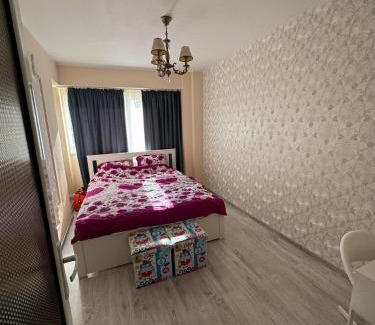 Galati Apartment | Bright Family Escape in Galati 3 Room Apartment with 2 Bathrooms and Natural Light