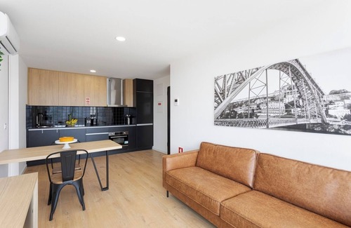Vila Nova de Gaia Apartment | Bright Flat with Balcony and Garage by HostWise