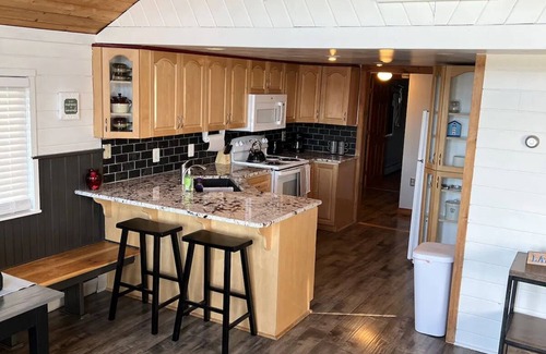 Otis House | Bright lakefront home, near Acadia, family-friendly, w/guest house! ☼