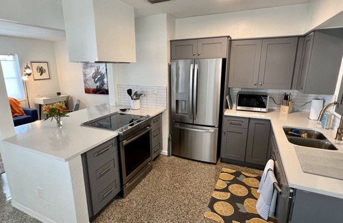 St. Petersburg - Clearwater House | Bright, Modern, Beautiful Home in St Pete w/Patio & Fire Pit