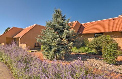 Ruidoso Apartment | Bright Ruidoso Condo with Deck and Golf Course Views!