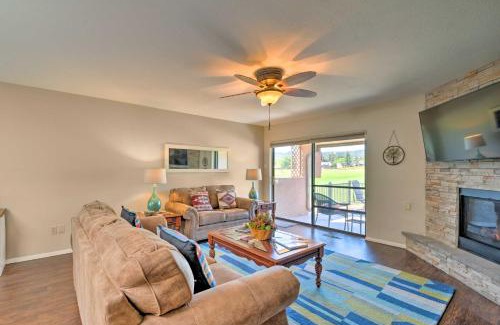 Ruidoso Apartment | Bright Ruidoso Condo with Deck and Golf Course Views!