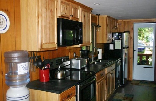 Raymond Ski Chalet | Bright waterfront home with beautiful views of Little Sebago Lake!