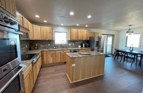 Sheridan House | Bring your snow mobile's for all of the Big Horn Mountain adventure!