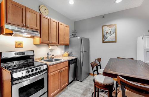 Sunday River Area Condo | Brookside II B-303- Slopeside Ski in Ski Out Condo