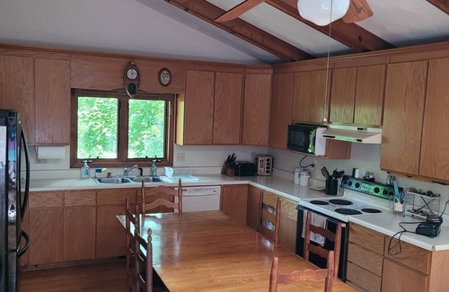 Eagle Rock House | Bruce's bend on Craig Creek-waterfront with mountain views