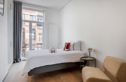 Ixelles Apartment | Brussels Flagey Elegant