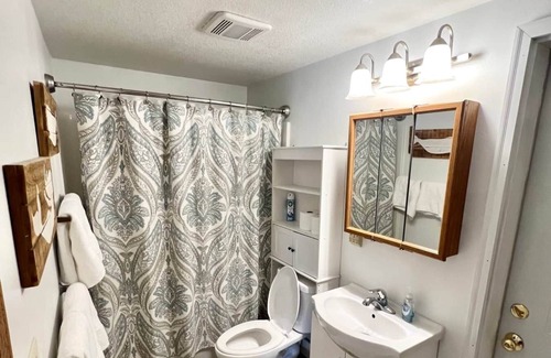 Spirit Lake House | Buck's Lodge - GREAT location - across from Woude's Bay Bar!