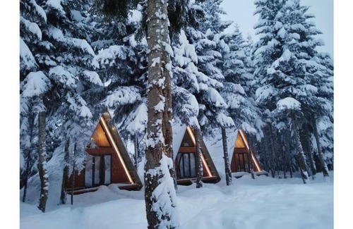Bagvdanari Cottage | Bude Mestia cottages- Family Room with Private Bathroom