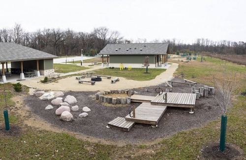 Matteson House | Budget-Friendly Getaway! Free Parking, On-Site Restaurant, Near Odyssey Fun