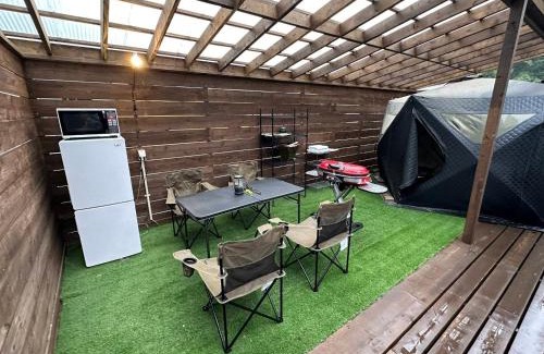 Fujikawaguchiko House | BULLsキャンプ 富士の麓 自然に囲まれたペットと泊まれるゲストハウス Guesthouse with pets at the foot of World Heritage Mt Fuji