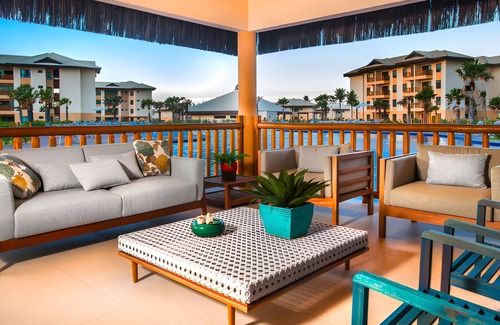 Pecém House | Bungalow Delux VG-Sun Cumbuco Vista sea foot in the sand